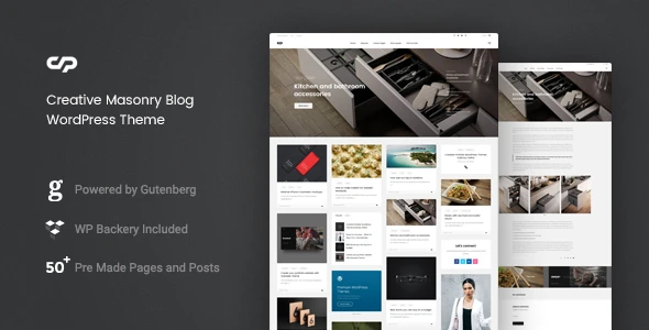 ClaPat – Creative Masonry Blog WordPress Theme