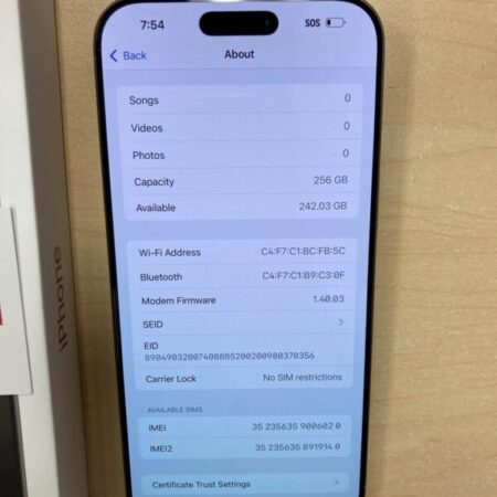 IPhone 16 Pro Max Pallet for Sale