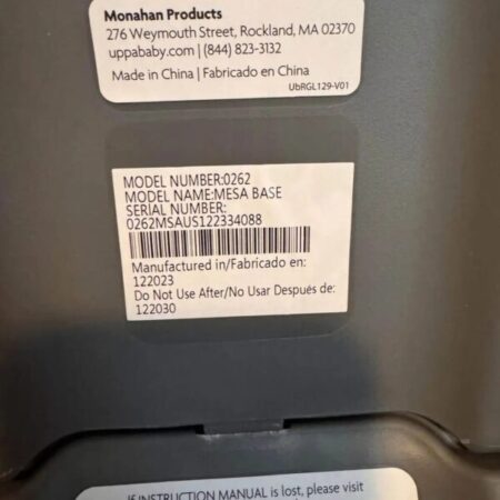 Mesa V2 Car Seat Manifested Pallets – noCRA