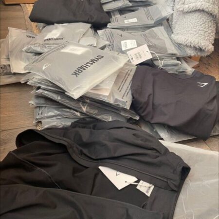 Gym Shark Clothing Pallets